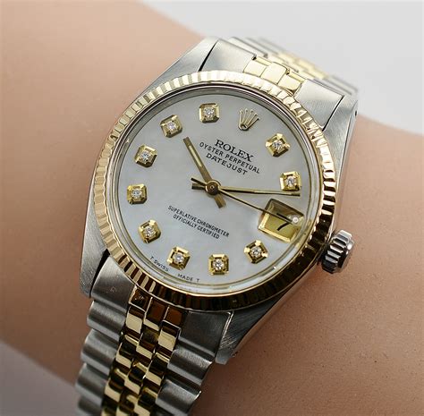 rolex datejust 31mm gold